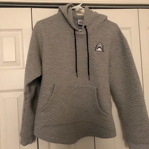 premium quilted hoodie